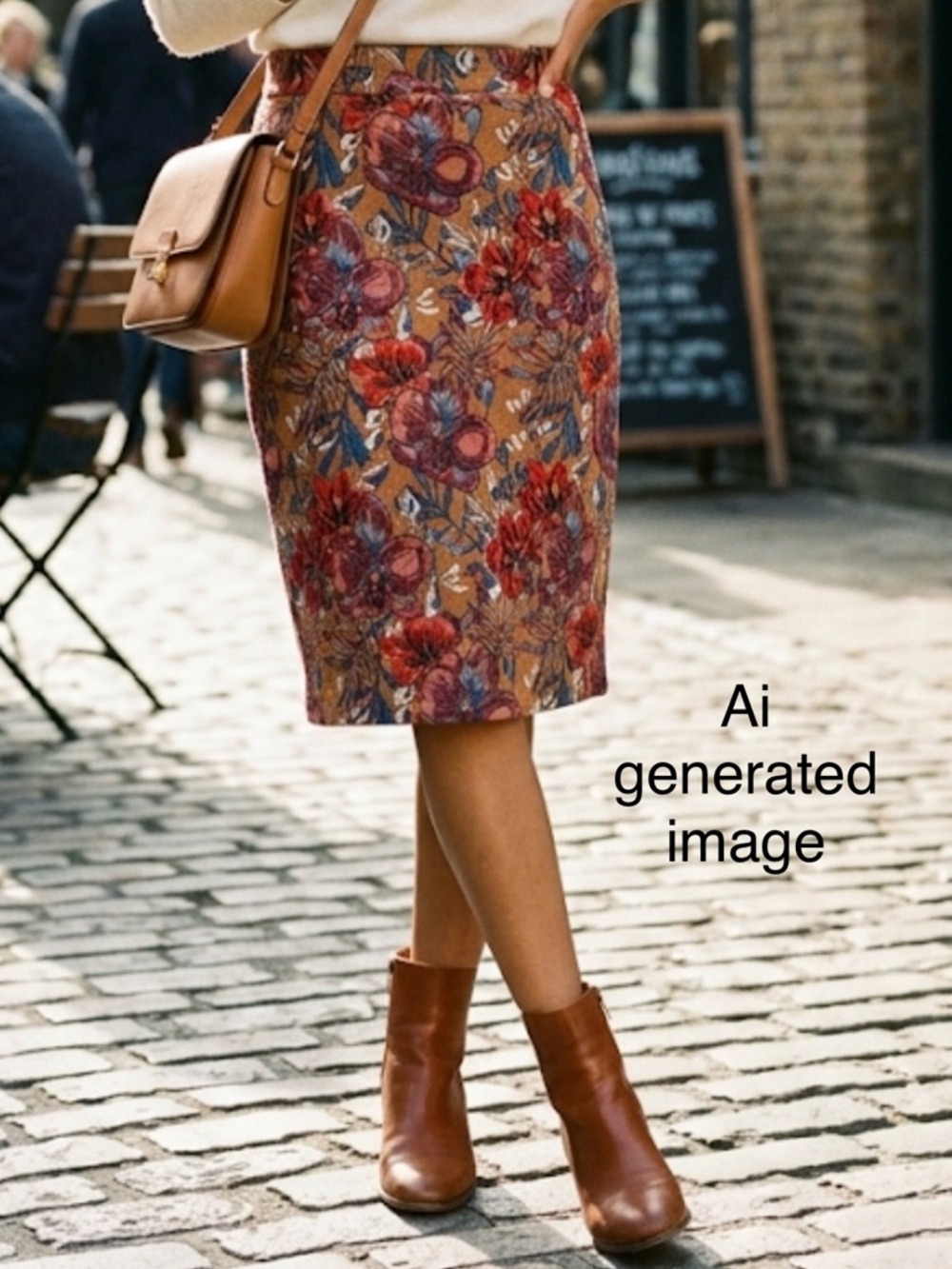 Anthropologie - Maeve - Floral Tapestry - Pencil Skirt - Size Small - Picture 2 of 14